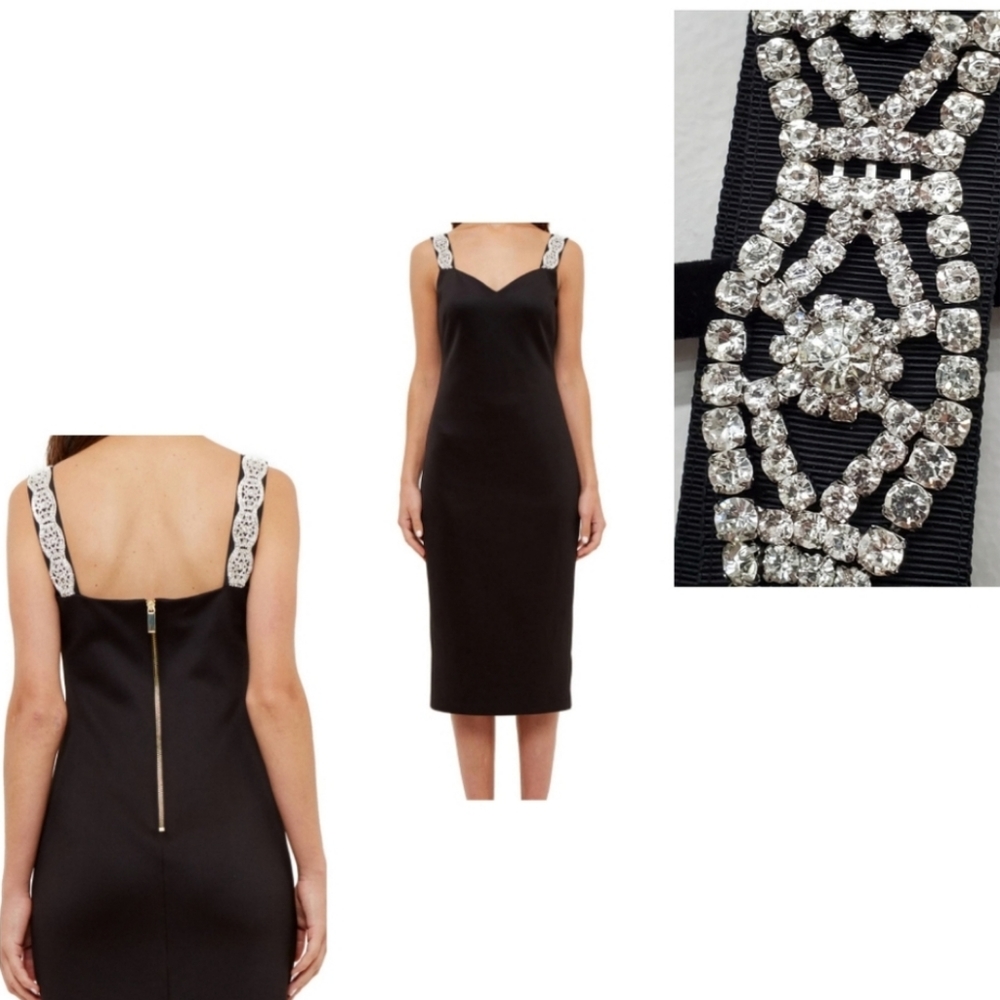 Ted Baker Rhinestone Embellished Dress